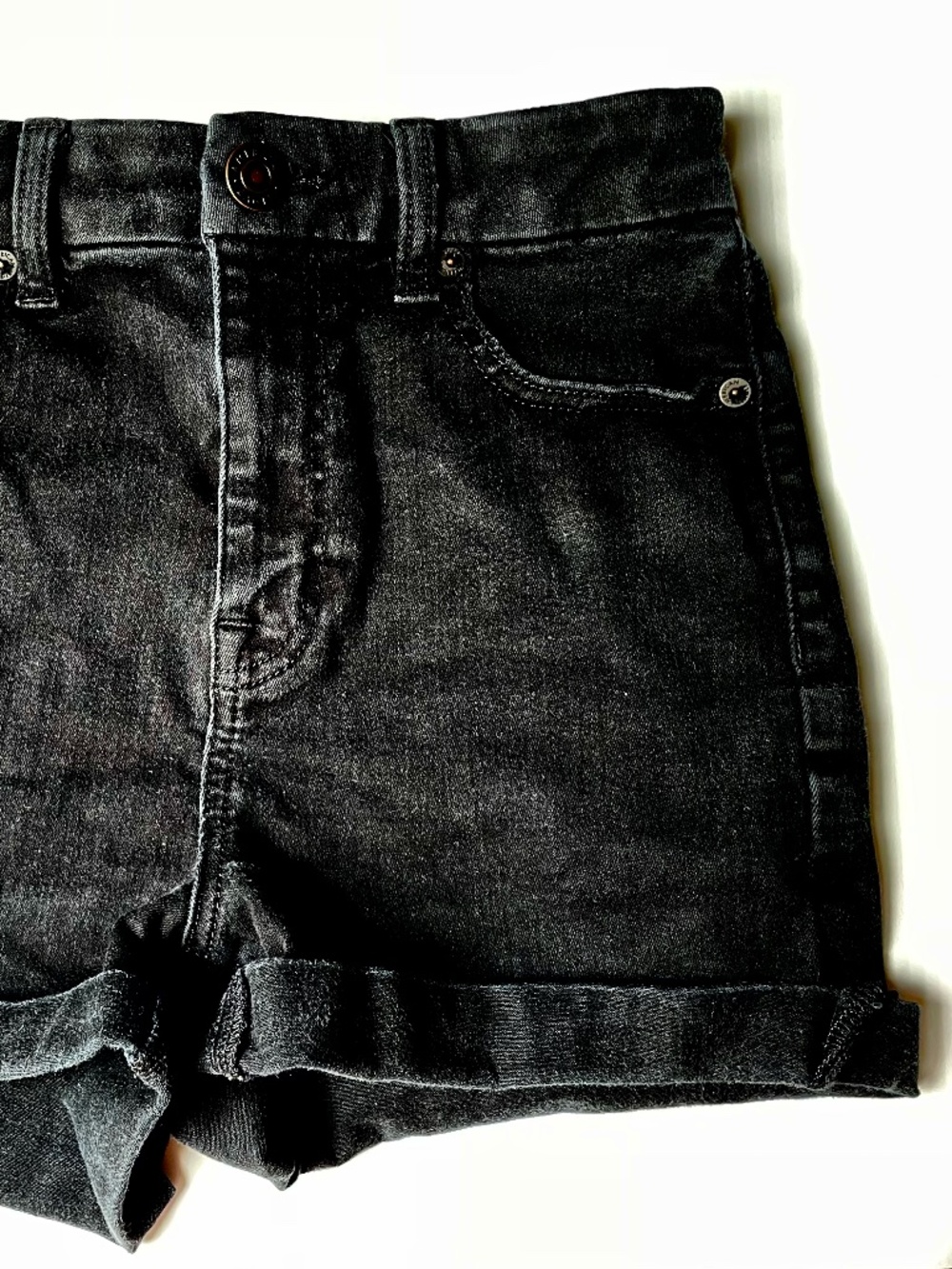American Eagle Outfitters Denim Shorts, black, Size 2